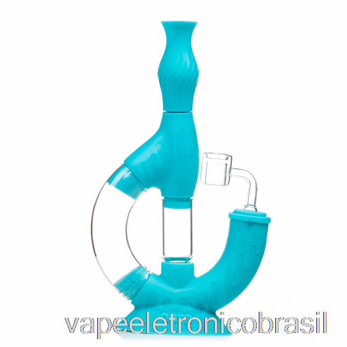 Vape Eletrônico Lodo Echo Tubo De água De Silicone Após A Meia-noite (preto/cinza/vermelho)